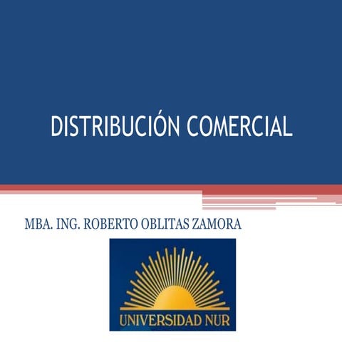 Distribución comercial