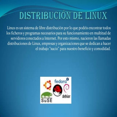 Distribución de linux