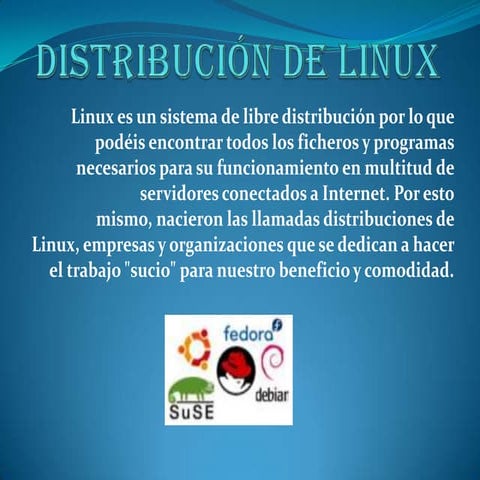 Distribución de linux