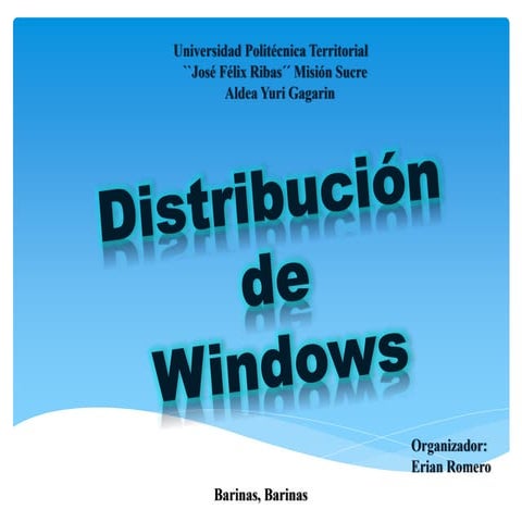 Distribución windows