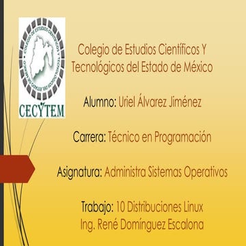 Distribuciones de Linux