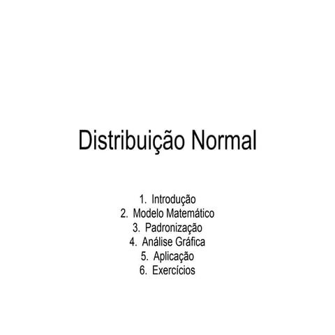 Distribuicaonormal