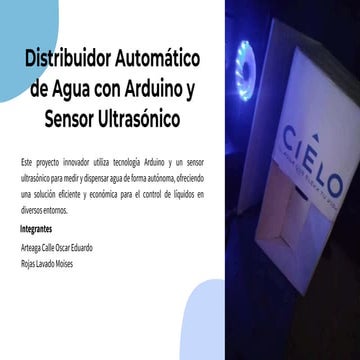 Dispensador de bebidas | PPTX