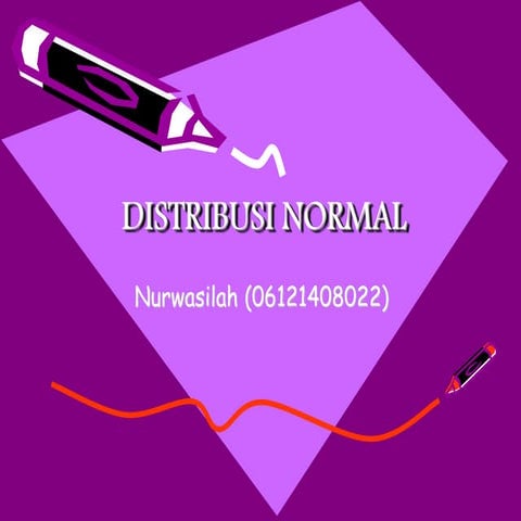 Distribusi normal