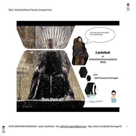 Distributed Denial of Services (DDoS) Attacks Conceptual Intro