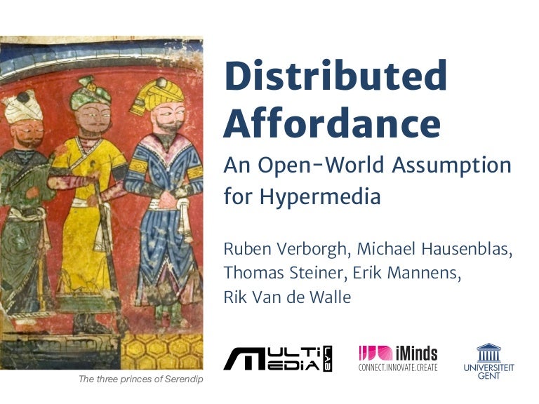 Distributed Affordance