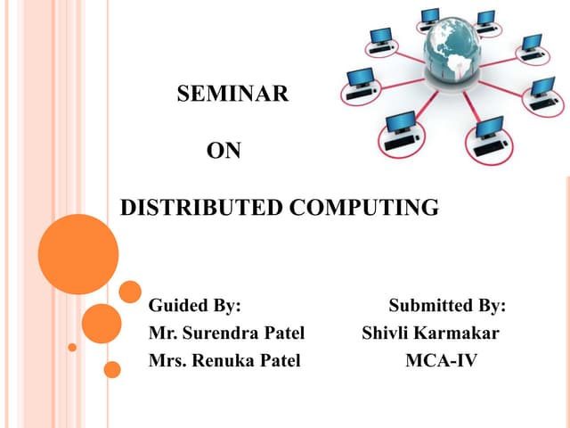Distributed computing