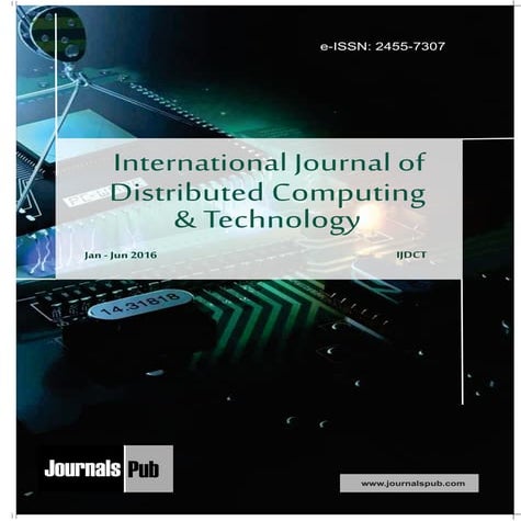 International Journal of Distributed Computing and Technology vol 2 ...