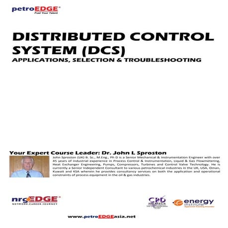 Distributed Control System (DCS) Applications, Selection ...