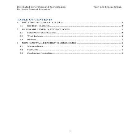 Distributed dispersed generation_J.B. Essuman | PDF