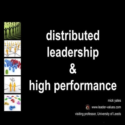 Distributed Leadership & High Performance