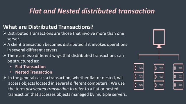 Distributed transaction | PPT