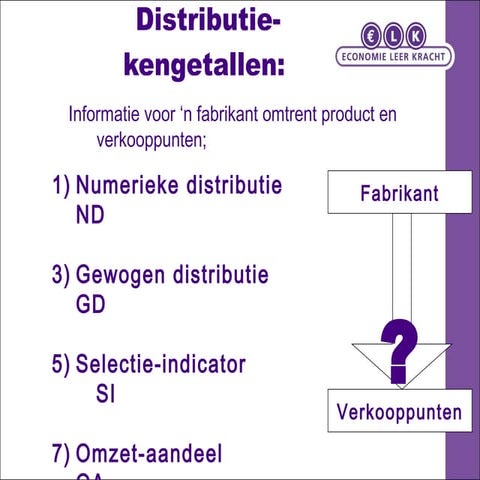 Distributiekengetallen