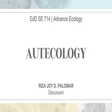 Distribution and abundance