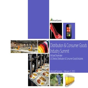 Distribution & consumer goods opening
