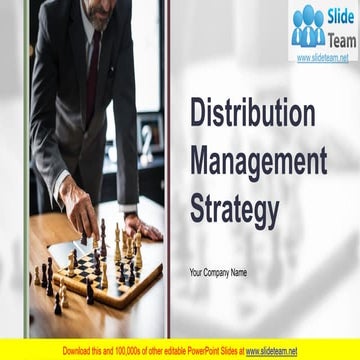 Distribution Management Strategy PowerPoint Presentation Slides