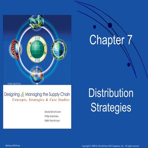 Distribution stratergies