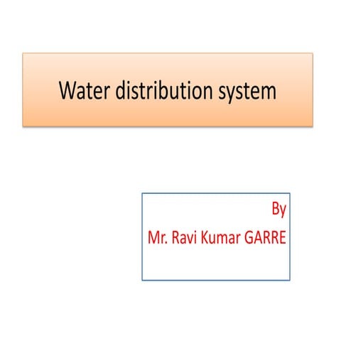 Distribution system