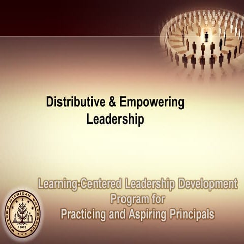 Distributive leadership (June 2013) (2)