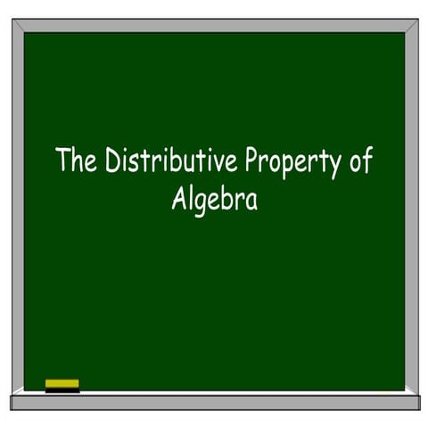Distributive property