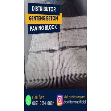 Distributor Cat Untuk Genteng Cor Ngawi | PDF