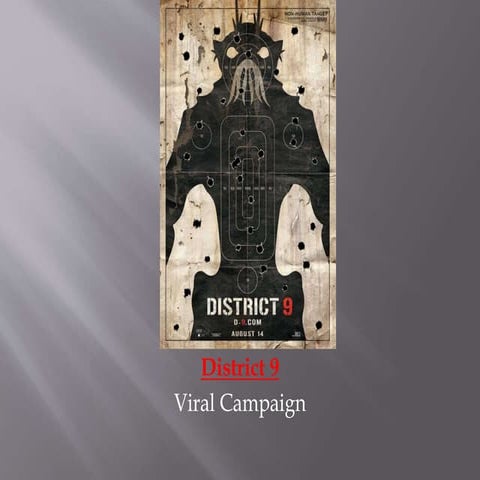 District 9 Online Marketing Campaign | PPTX