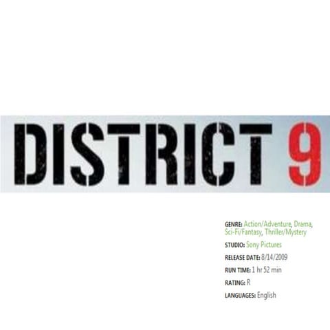 District 9 research