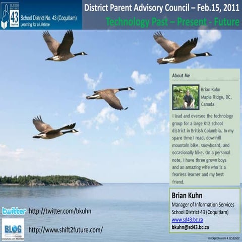 District parent session on technology today and future   2011 feb 15