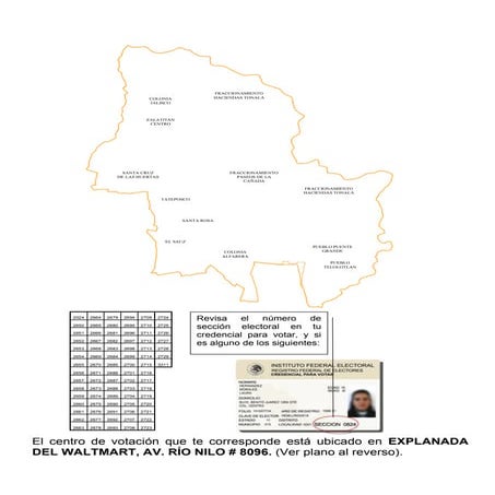 Distrito 20 Mapa seccional | PDF