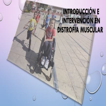 Distrofia muscular de duchenne | PPTX
