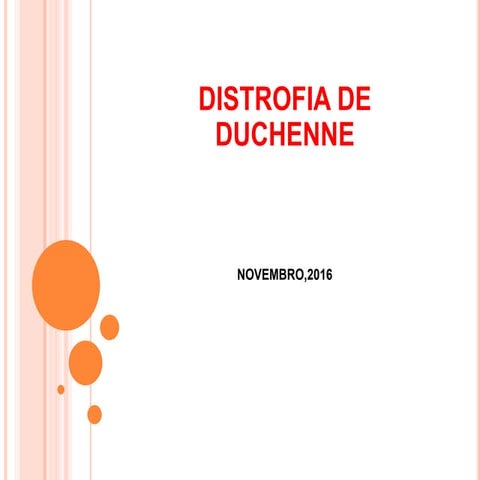 Distrofia Muscular de Duchenne – Revisão de Artigo | PPTX