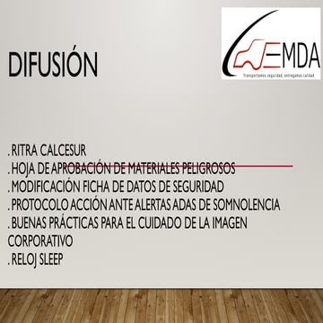 difuision de varios documentos ritra difusion