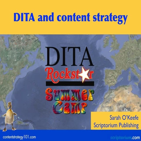 DITA and content strategy