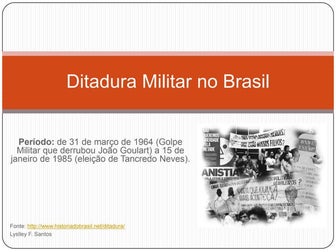 Ditadura Militar no Brasil