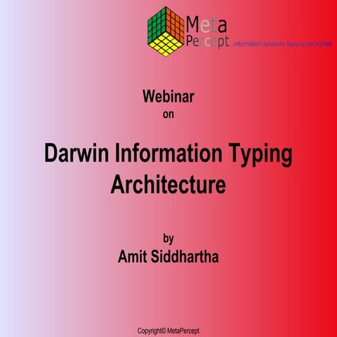 Dita webinar 20th march