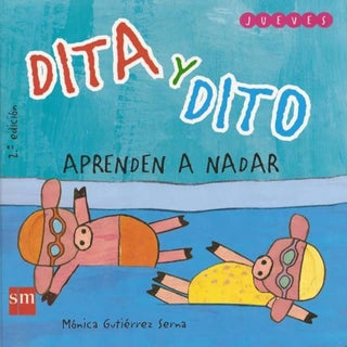 Dita y dito van a la piscina