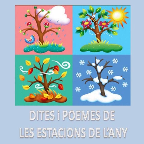 Dites i poemes estacions 2n primària