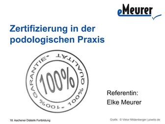Vortrag Podologen