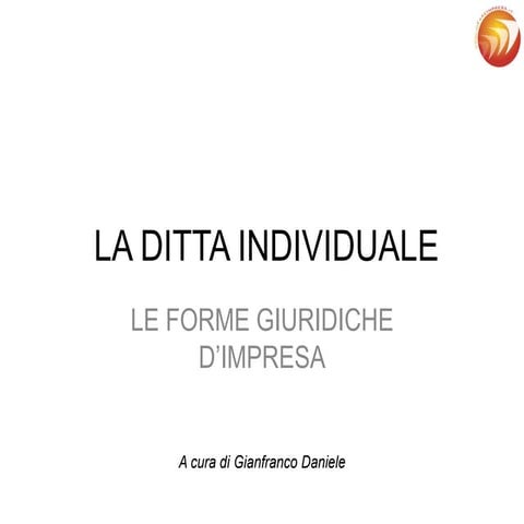Ditta individuale | PDF
