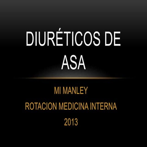 Diureticos de asa 1
