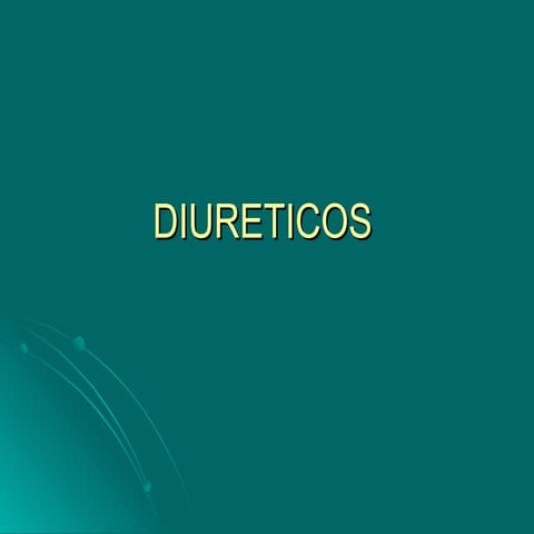 Diureticos ok