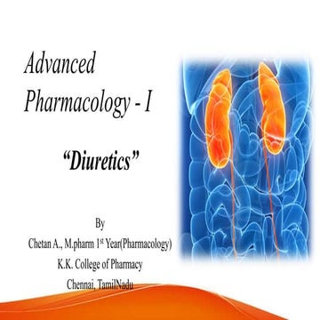 Diuretics | Definition | Mechanism of Action | Classes of Drugs