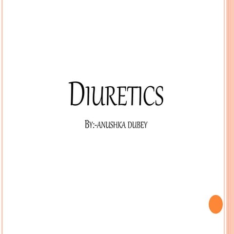 Diuretics