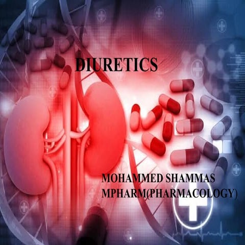 Screening model Diuretics and hypertension.pptx
