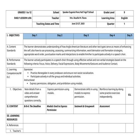 Daily lesson log in English WEEK1-Q1-RMF.docx