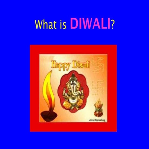 Divali/Diwali