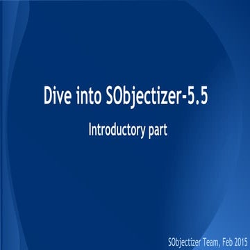 Dive into SObjectizer 5.5. Introductory part