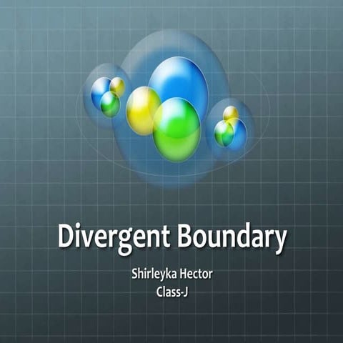 Divergent Boundary
