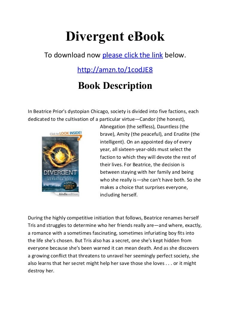 Divergent eBook