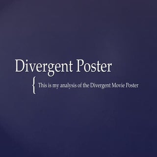 Divergent poster
